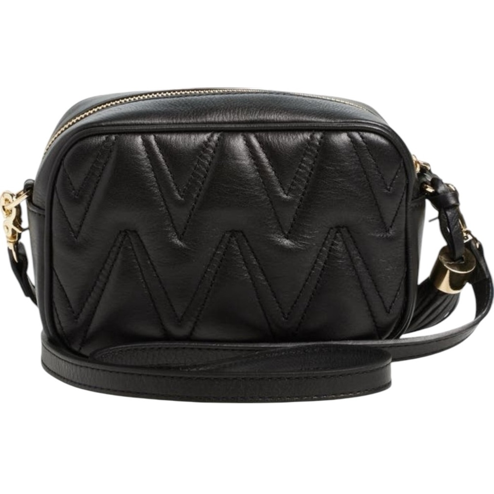 Valentino by Mario Valentino Amel Diamond Stud Crossbody Bag – NWT with Dust Bag - Picture 3 of 7